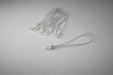 Gummispanner wei� 10er Pack