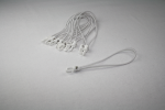 Gummispanner wei� 10er Pack