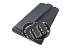B�hnenmolton konfektioniert, anthrazit,  3m x 6m