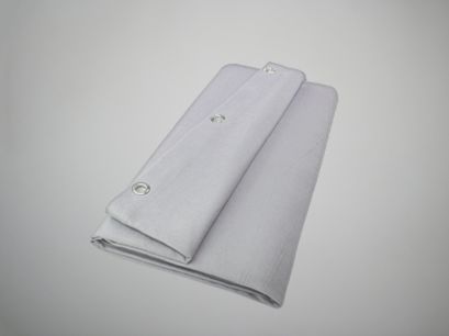 Dekomolton konfektioniert in Hellgrau