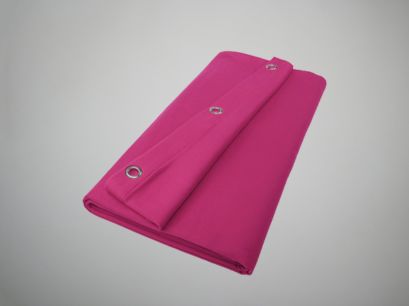 Dekomolton konfektioniert in Himbeere-Pink