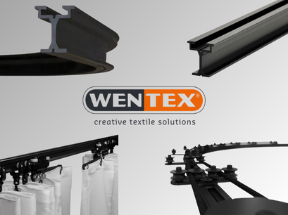 Schienensystem Vorhang