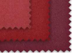 Molton B1 rot in harmonischen Farben