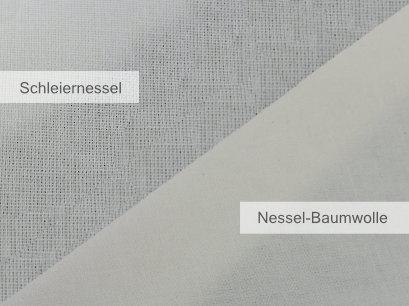 Nesselstoff kaufen - Baumwollnessel & Schleiernessel