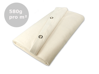 Schwere Vorhänge ab 580g/m² in Naturweiß