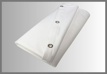 Weißer Molton Anwendung