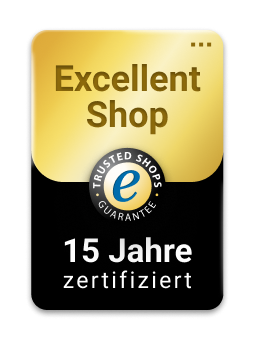 Trusted Shops Auzeichnung 15 Jahre