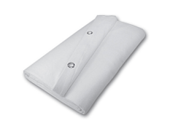 Akustikvorhang Weiss Molton 300 G M 3m X 6m Molton Markt