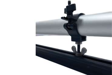 Wentex Eurotrack Halfcoupler Installation Vorhangschiene und Traverse