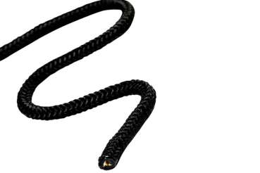 Wentex Eurotrack Seil 8 mm schwarz – 100 Meter langes Technikseil auf Spule für Seilführungen im Eurotrack System bei Bühne, Studio oder Messe