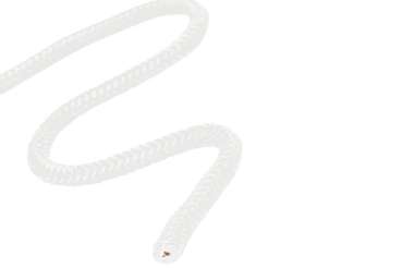 Wentex Eurotrack Seil 8 mm weiß – 100 Meter langes Vorhangseil auf Spule für Seilführungen und Steuermechanismen im Eurotrack Schienensystem