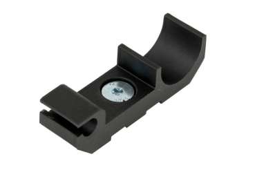 Wentex Eurotrack Seilführung schwarz – kompakte, schwarz beschichtete Vorhangzug Seiltechnik