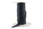 Gardinen Kräuselband schwarz, 22 mm breit, 2 fädig, Meterware