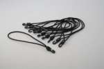 Gummispanner schwarz 10er Pack