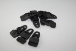 Hold-on-Clip MIDI, schwarz (groß), 10er Pack