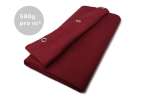 Schwerer Vorhang bordeauxrot Molton 580 g/m² B=3m (geöst) x H=3m